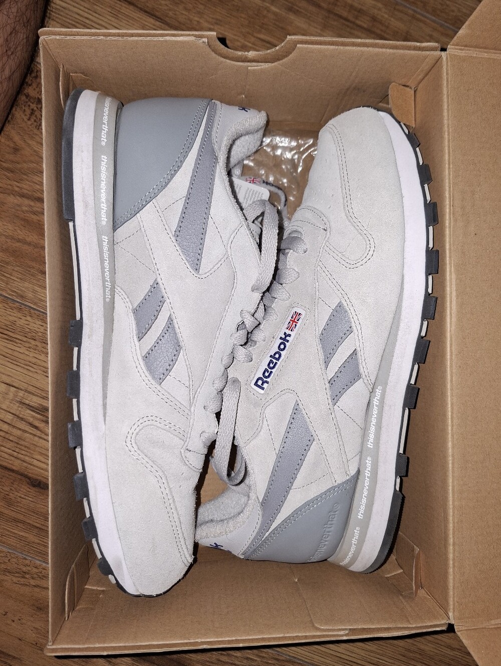 LIMITED EDITION GENTLY USED REEBOK THIS IS NEVER THAT